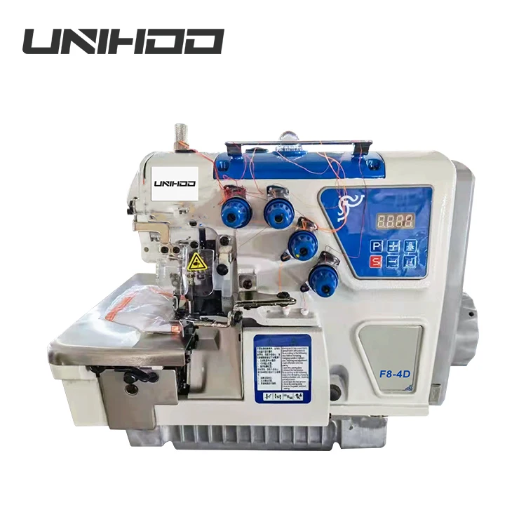 F8 direct drive high speed 4 thread overlock  sewing machines  apparel machinery new design