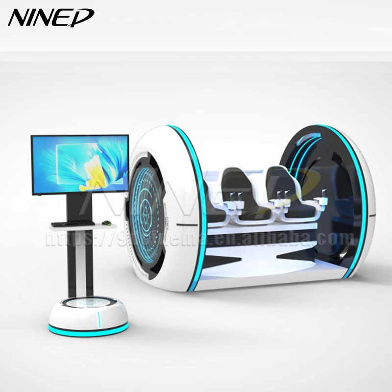 Interactive Vr Simulator Movie Theater Simulator Electric 9DVR Arcade Game Machines 3D 4D 5D 6D 7D 8D Cinema 9D Vr 3 Seat Cinema
