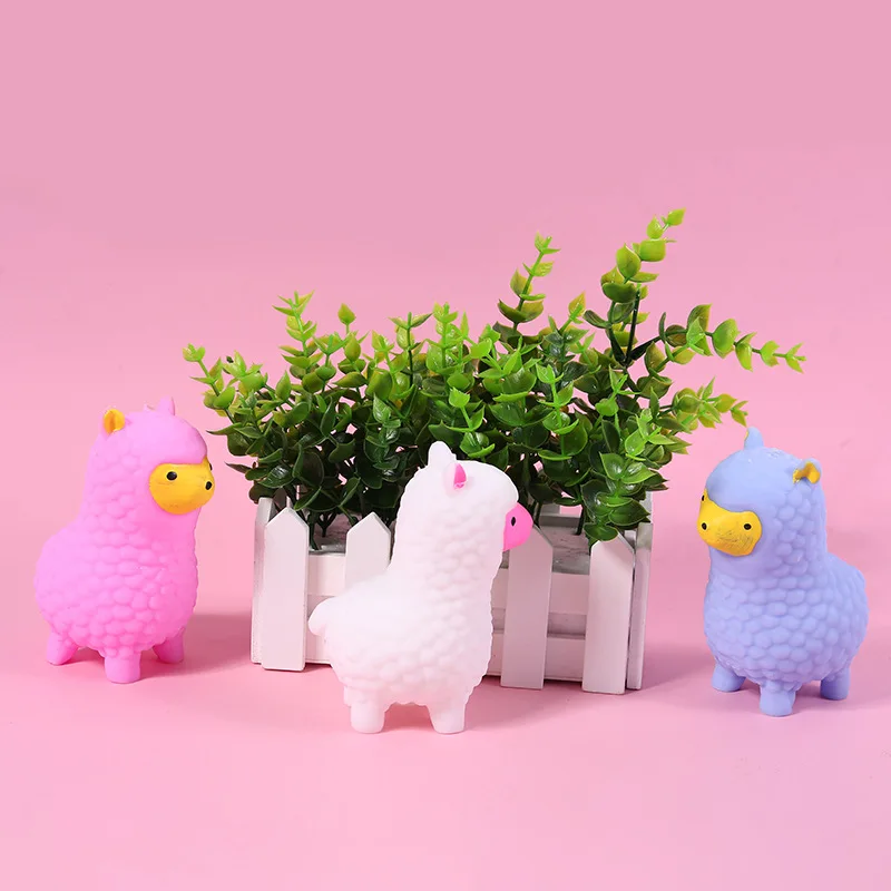 Novelty Fidget Stress Relief Toy Cute Animal Squishy Squeeze Toy