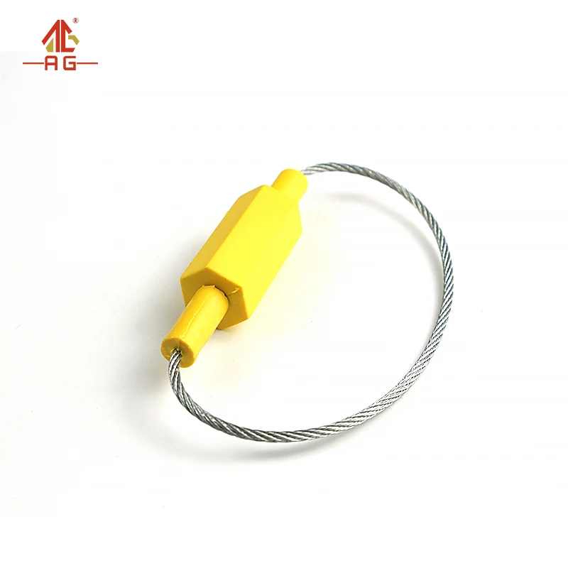 plastic cover wire cable seal tag with fixed length cable seal lock