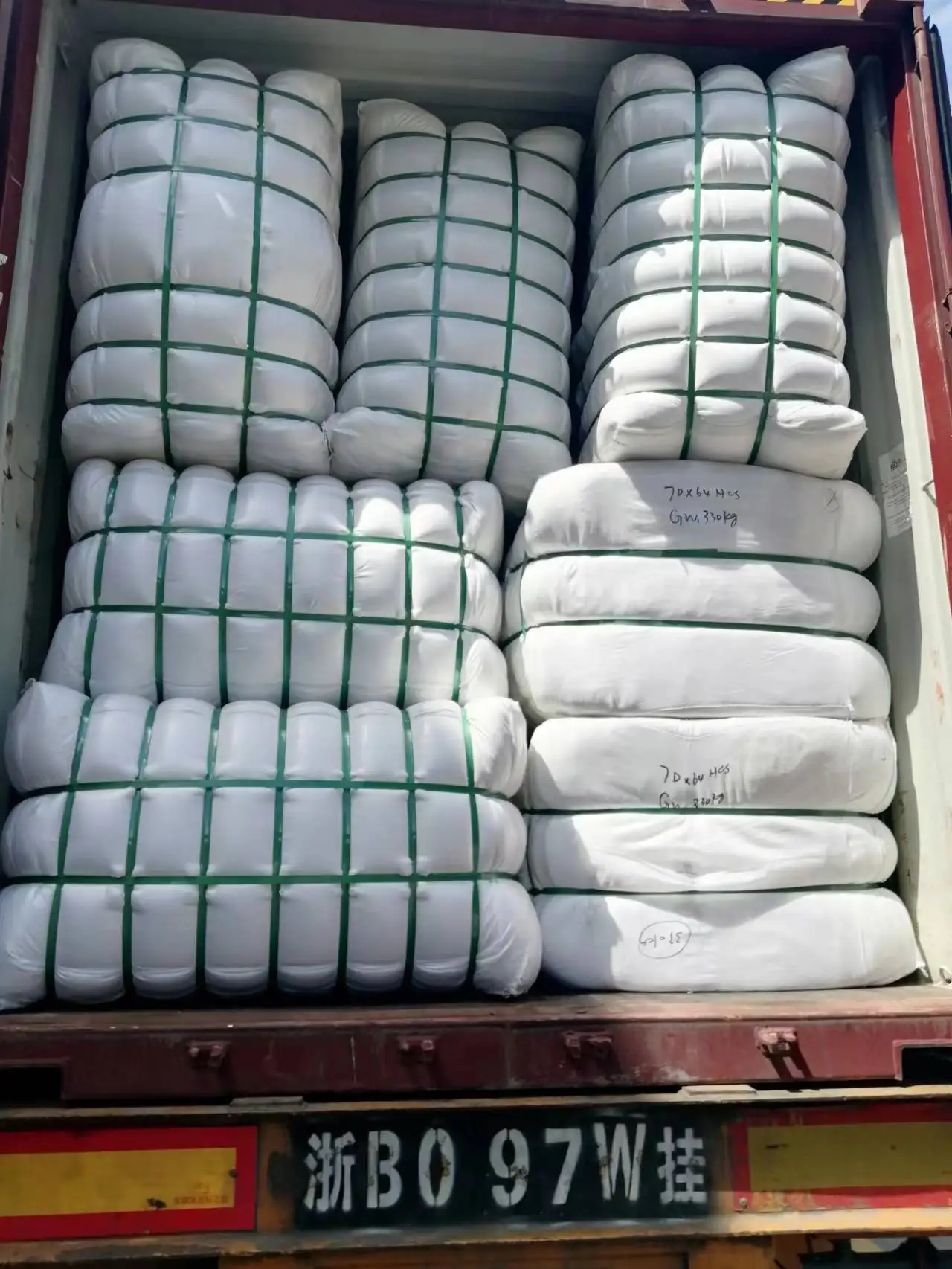 high quality soft 7D64MM HCS white Polyester Staple Fiber for filling