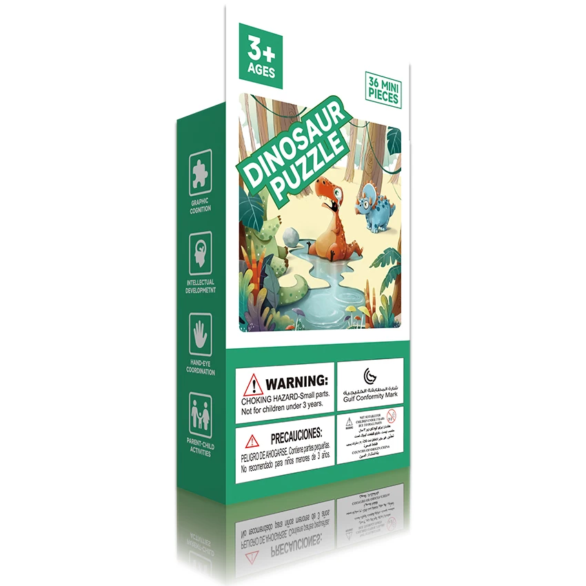 Customized Animal Diy Puzzle Book Kit Grassland Ocean Paper Montessori Educational Learning Jigsaw Toys For Kids Boys Girls