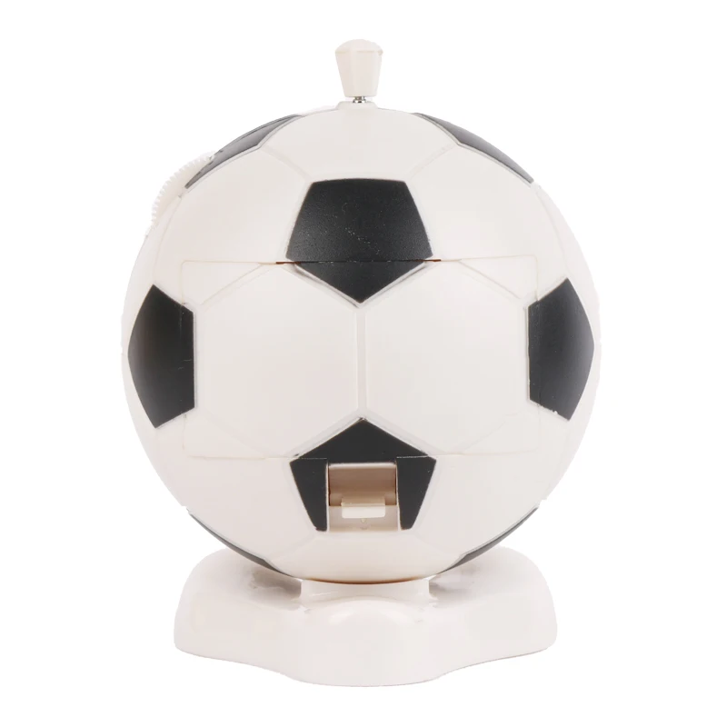 Football Mini portable radio FM auto scan radio cute cartoon radio suitable for promotional