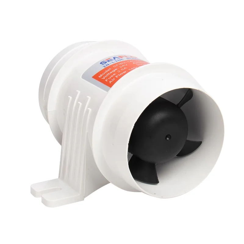 12V 40A SEAFLO ABS DC тихий воздуходувка для RVs яхт и кухонного вентиляционного канала вытяжной вентилятор с батарейным питанием