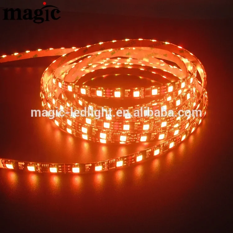 RGB 60LED 5050 пикселей IP67 IP68 IP65 Водонепроницаемый 24 В 12 Адресуемая WS2811 Светодиодная лента