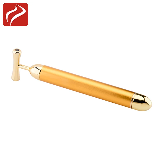 New product ideas 2018 beauty and personal care germanium rolling facial massager 24k gold beauty bar