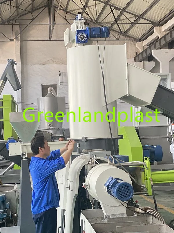 Greenlandplast PP PE film granulation machine film recycling granulation machine