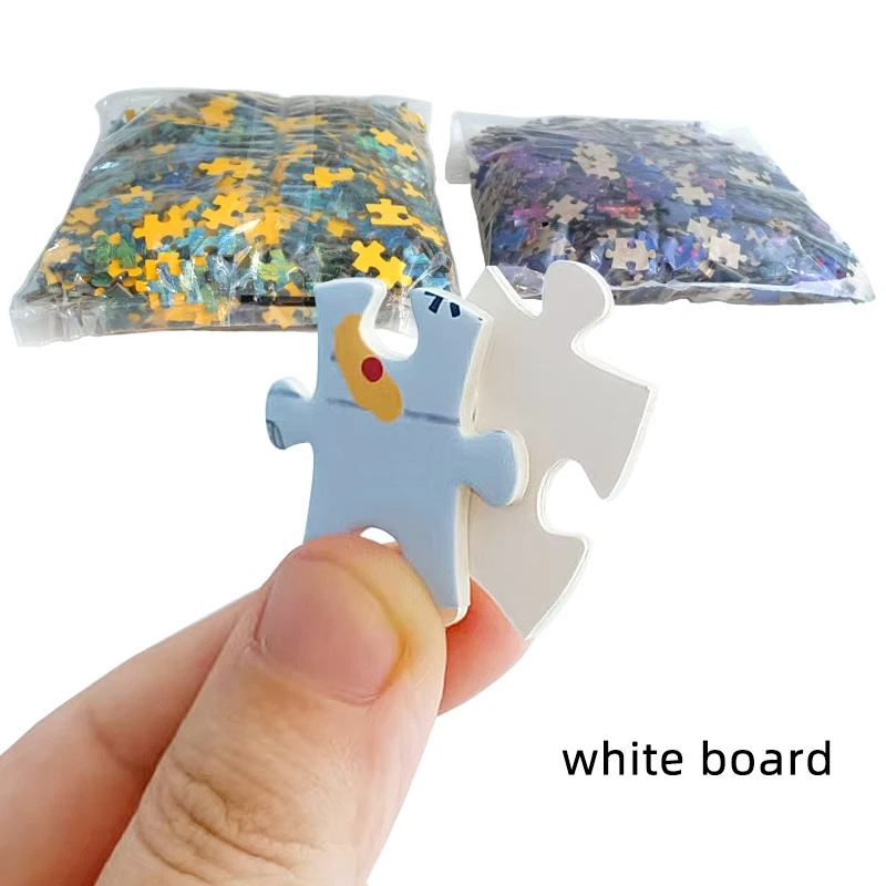China Manufacturer Customized 750 pieces gray card double 70 * 50cm animal cat puzzle
