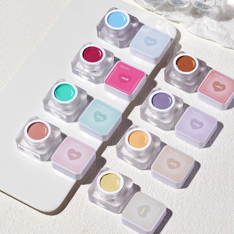 Pat Pat Gel High Saturation Colors Nail Art Gradual Color Changing Gel Smudging Clapping Glue Blush Stain Gel DIY For Manicure