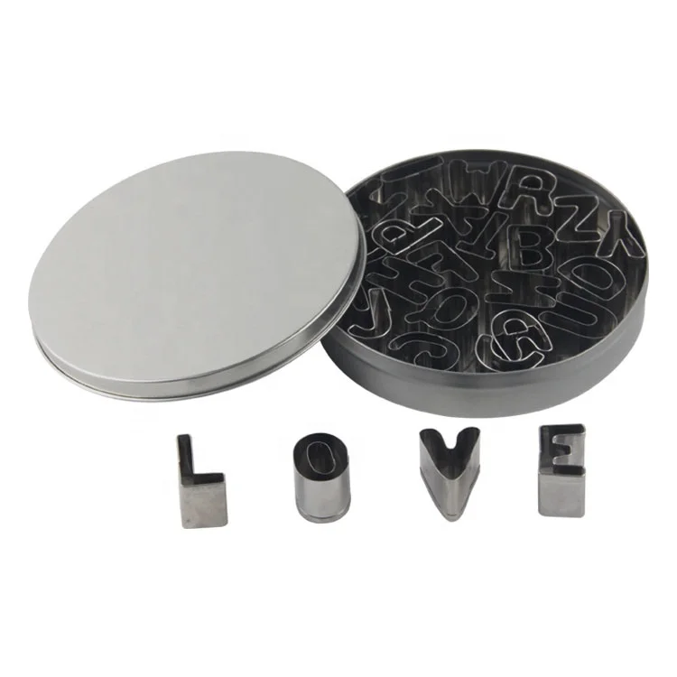 
26 Piece BakingPastry Cutters Stainless Steel Baking Metal Circle Ring Molds /Biscuit Cutter Set Wholesale 3D Cookie Cutters set 