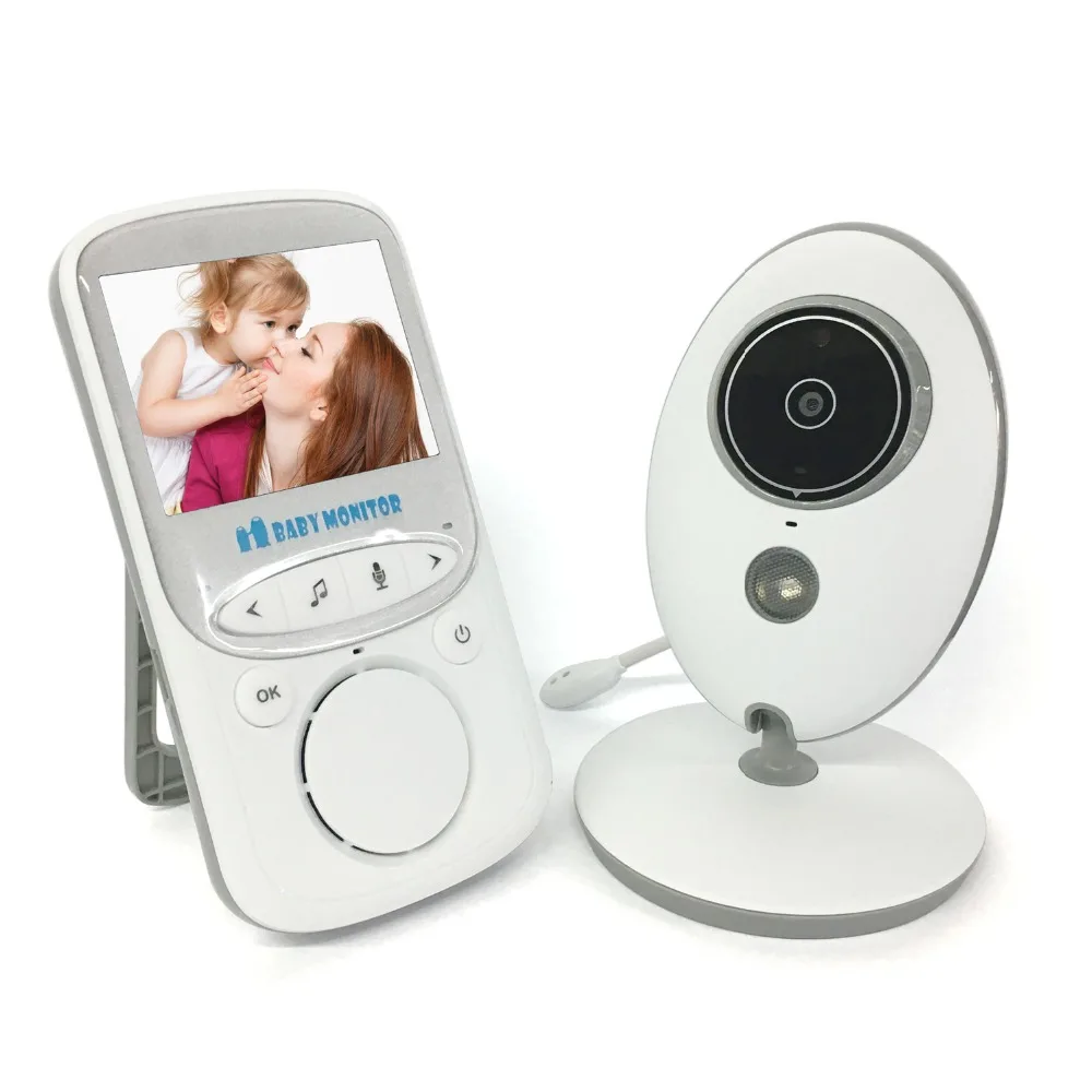 
High Quality Wholesale Portable 2.4 Inch Night Vision Multiple Language Baby Monitor VB605 