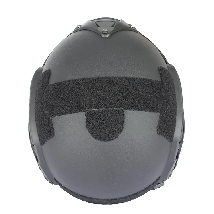  high quality black FAST bulletproof PE and Aramid ballistic helmet NIJ IIIA military