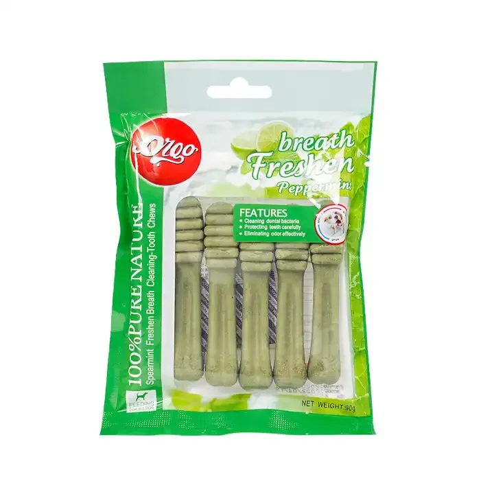 Factory Wholesale 90g Pet Dog Clean And Strong Dog Teeth Grinding Stick Pack Pet Snacks Clean teeth