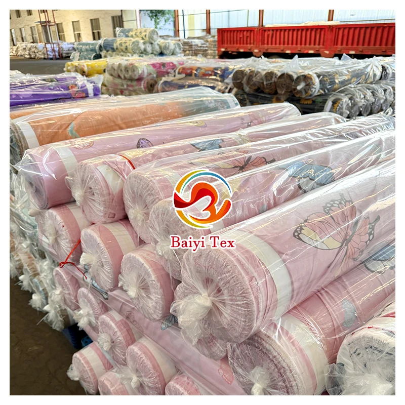 fabric for bed sheet flower design bed sheet fabric twill disperse print Dubai Market