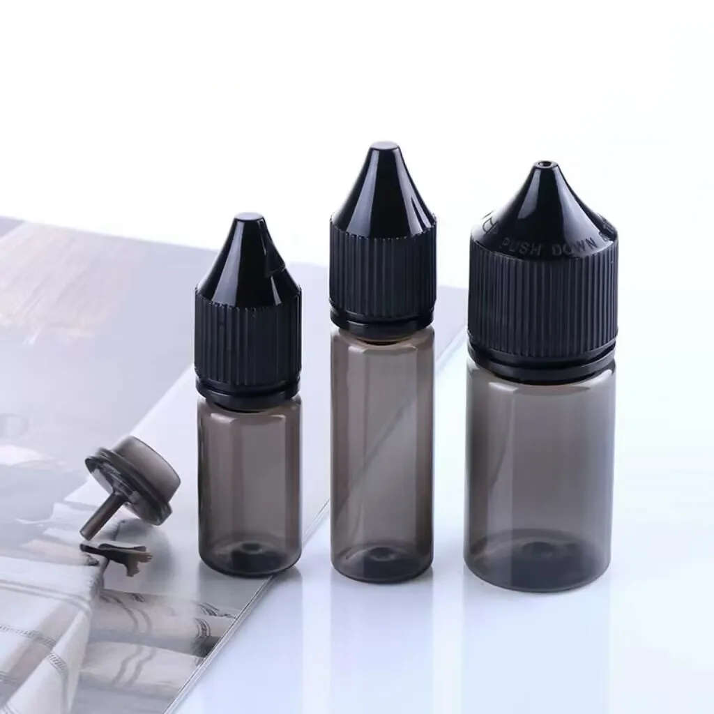 PET V3 10 Ml 15 Ml 20 Ml 30 Ml 40 Ml 50 Ml 60 Ml 70 Ml 80 Ml 100 Ml 120 Ml PET Liquid Dropper Bottle With Child Tamper-proof Cap