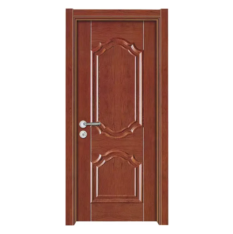Wholesale melamine/ white primer interior door skin factory direct pvc surface MDF HDF door