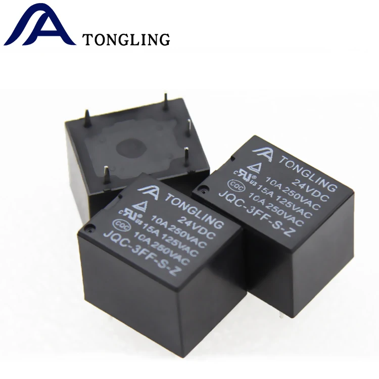 Relay Wholesale JQC-3F SRD-24VDC-SL-C T73 24V 5 Pin 10A Relais