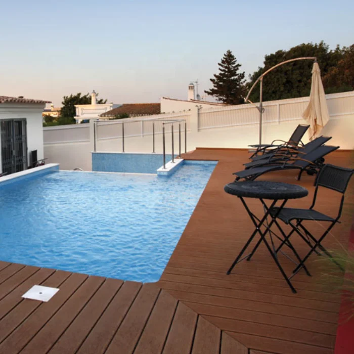 2024 New Recycled Material Composite Square Deck Floor Board From China