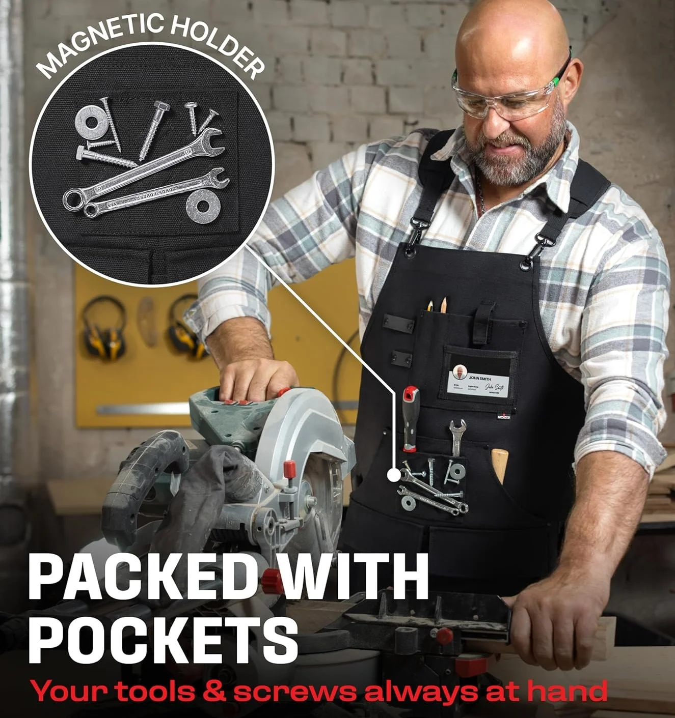 Custom Logo Water Proof Plain Color Black Canvas Linen Cotto Jeans Apron Garden Apron With Pocket For Men