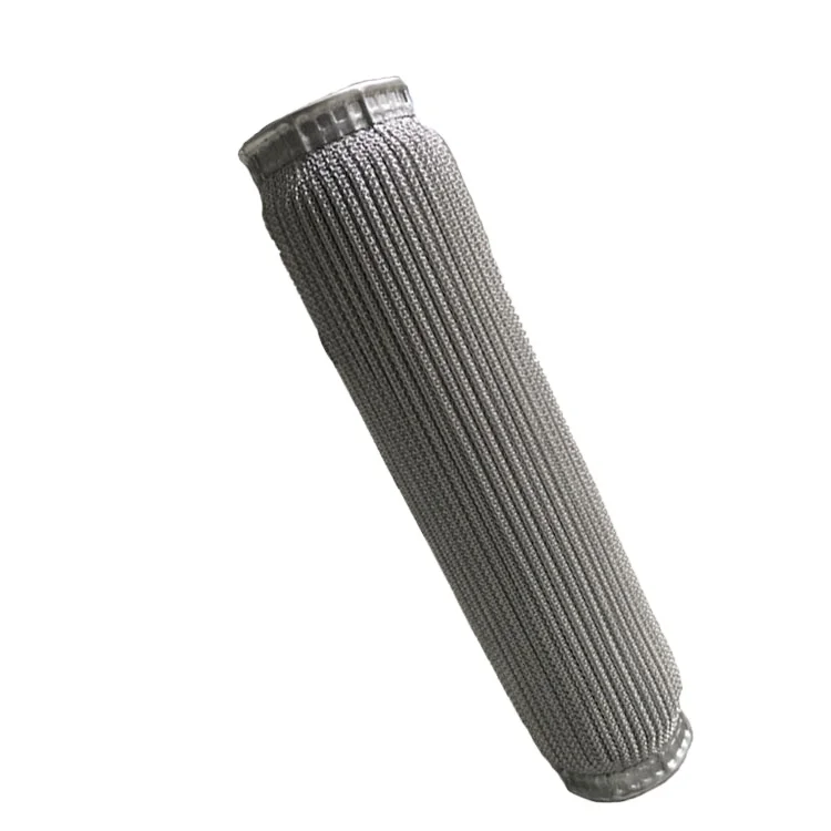 Xinxin High Quality Stainless Steel Backwash Filter Element Ss Sintered Mesh Candle Filter
