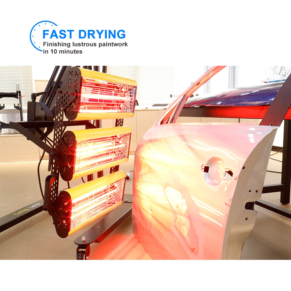Latest Product Shortwave Infrared 3900W curing lamp for paint booth 120v/220V/Customized