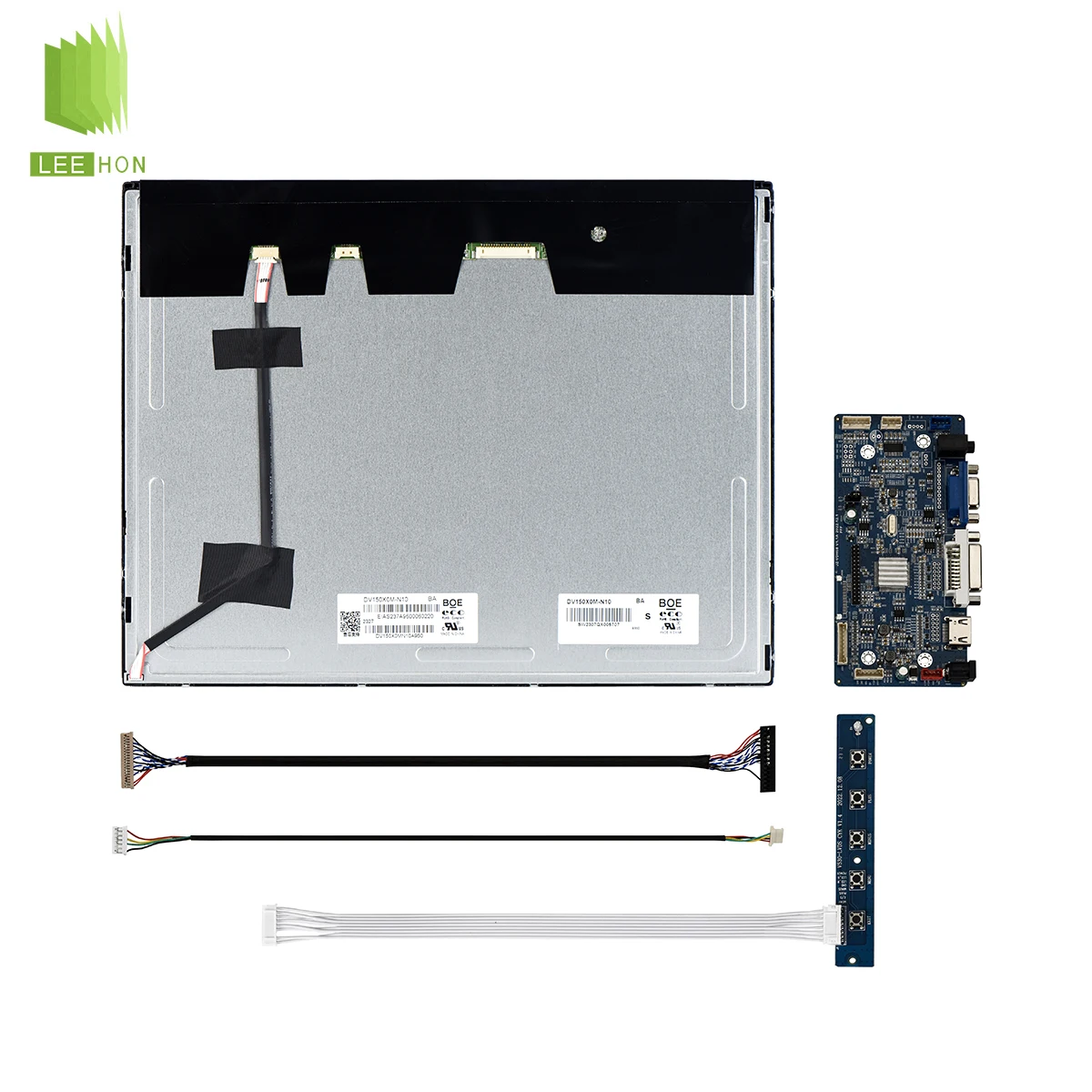 15 Inch 1024(RGB)x768 XGA Industrial PC LCD Display LCD Panel 15 inch LVDS 20 Pins LCD Module