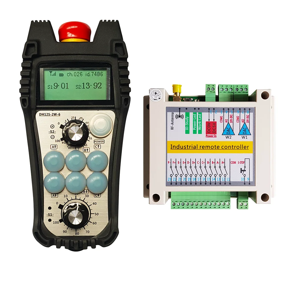 Manufacturers direct wireless industrial remote control of crane hoist Pipe Welding Turning Roller remote