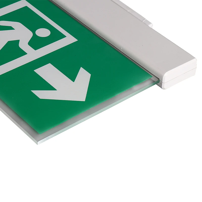 Cheap Price Custom Waterproof Fire Sign Light  Led Emergency Exit Lighting Led Light Exit Sign For Door Supermarket