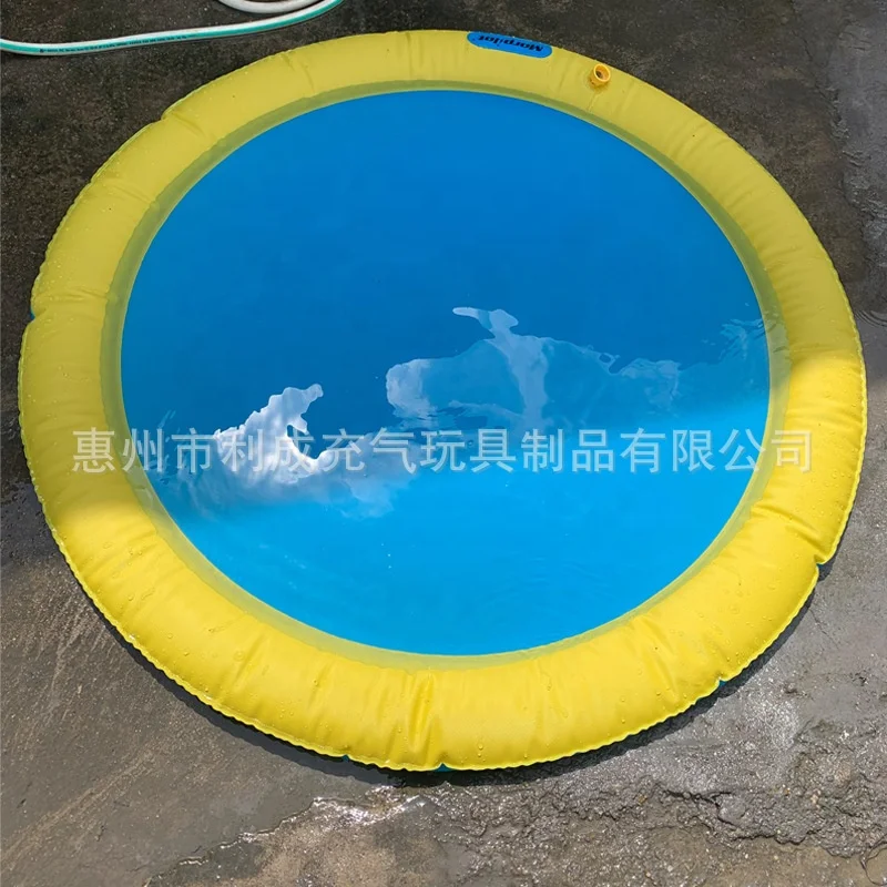 Customized PVC Tub Water Spray Whelping Box Foldable Collapsible Portable Pet Swimming Pool For Dogs Cats