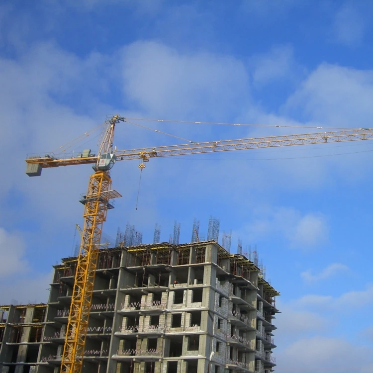 QTZ40A(4708) China New Small Topless Construction Flattop Tower Crane Machine Flat Top Building Tower Cranes Price