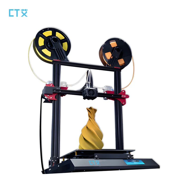 High Precision DIY FDM 3D Printer Machine Resume Printing Build Size 295x360x295mm High Speed 3d Printers