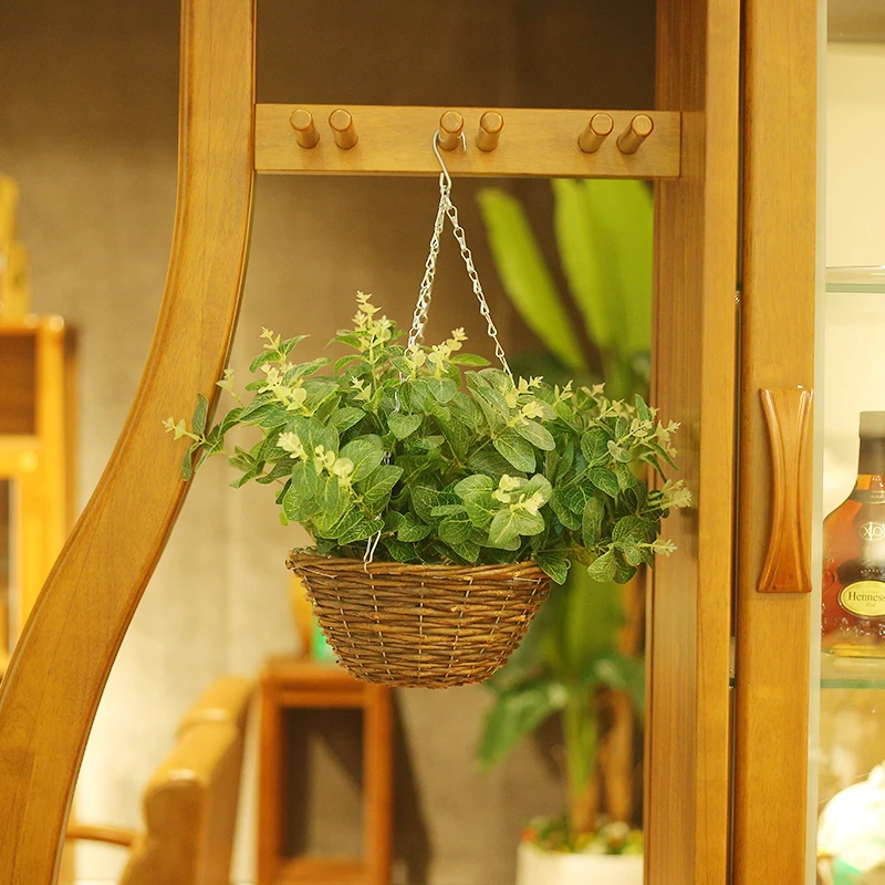 Stands designs cheap wicker antique vases flower pot/willow basket