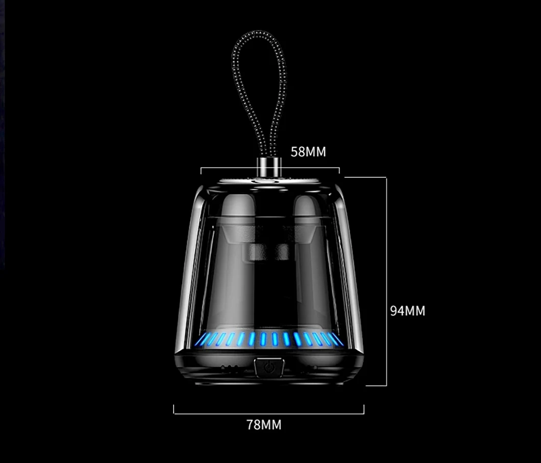  Велосипедная Колонка для мотоцикла портативная Водонепроницаемая Беспроводная колонка TWS с питанием от синих зубов