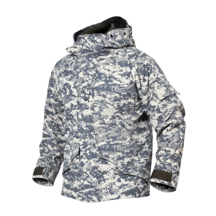 camouflage uniform winter Jackets with warm liner Field Jacket Parka