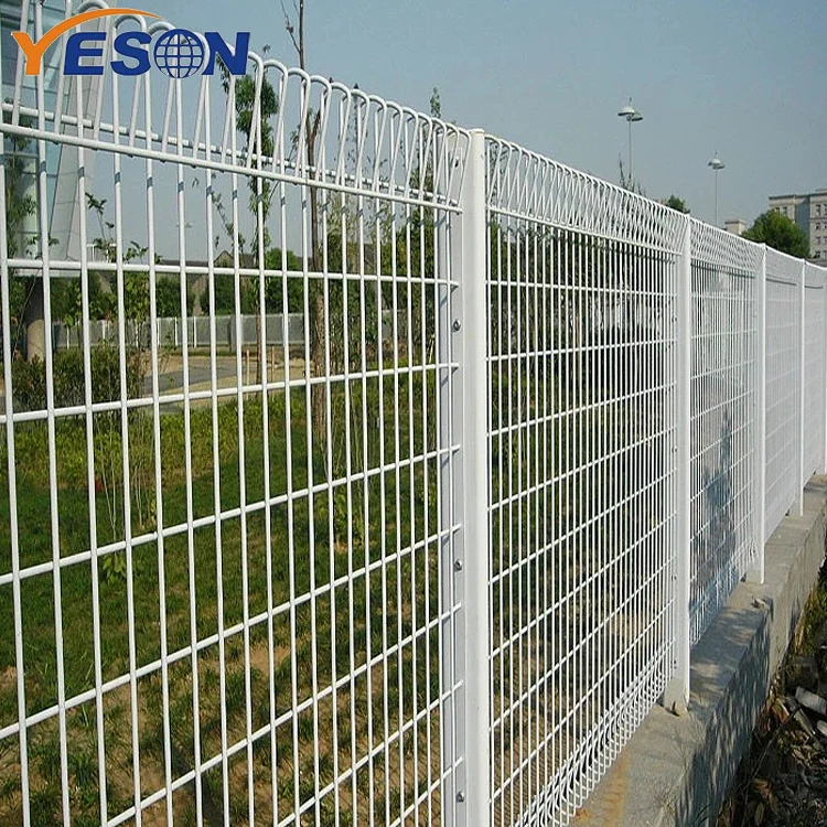 Steel material roll top triangle brc welded wire mesh fence