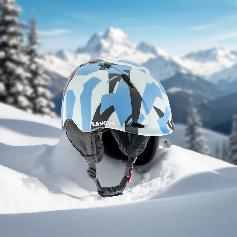 Ski protective helmet Factory sports & entertainment insert Bluetooth audio Thermal protection OEM &ODM skiing helmet