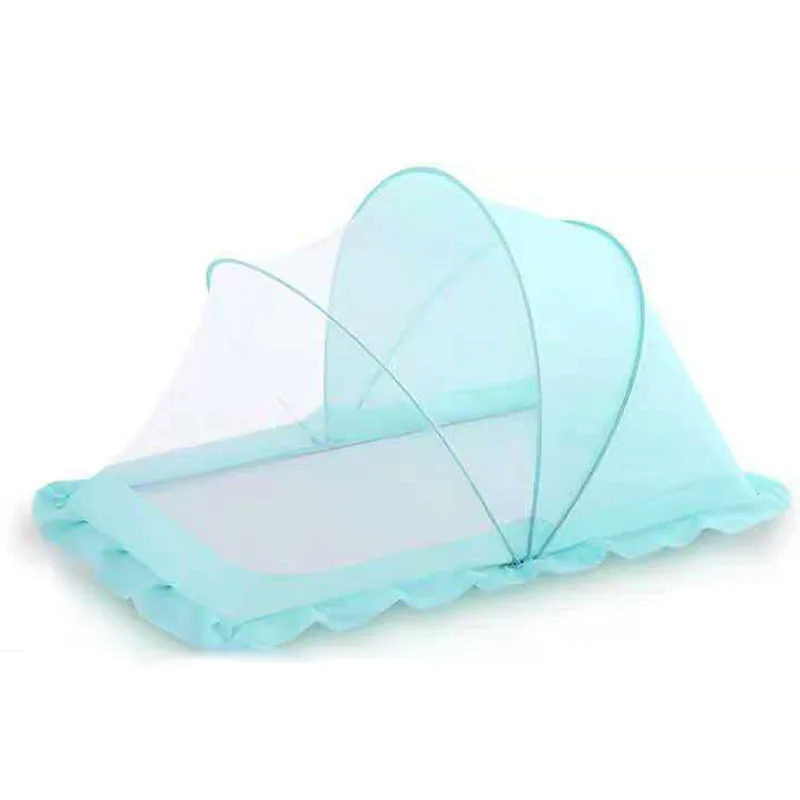 Light shielded bottomless foldable baby mosquito net