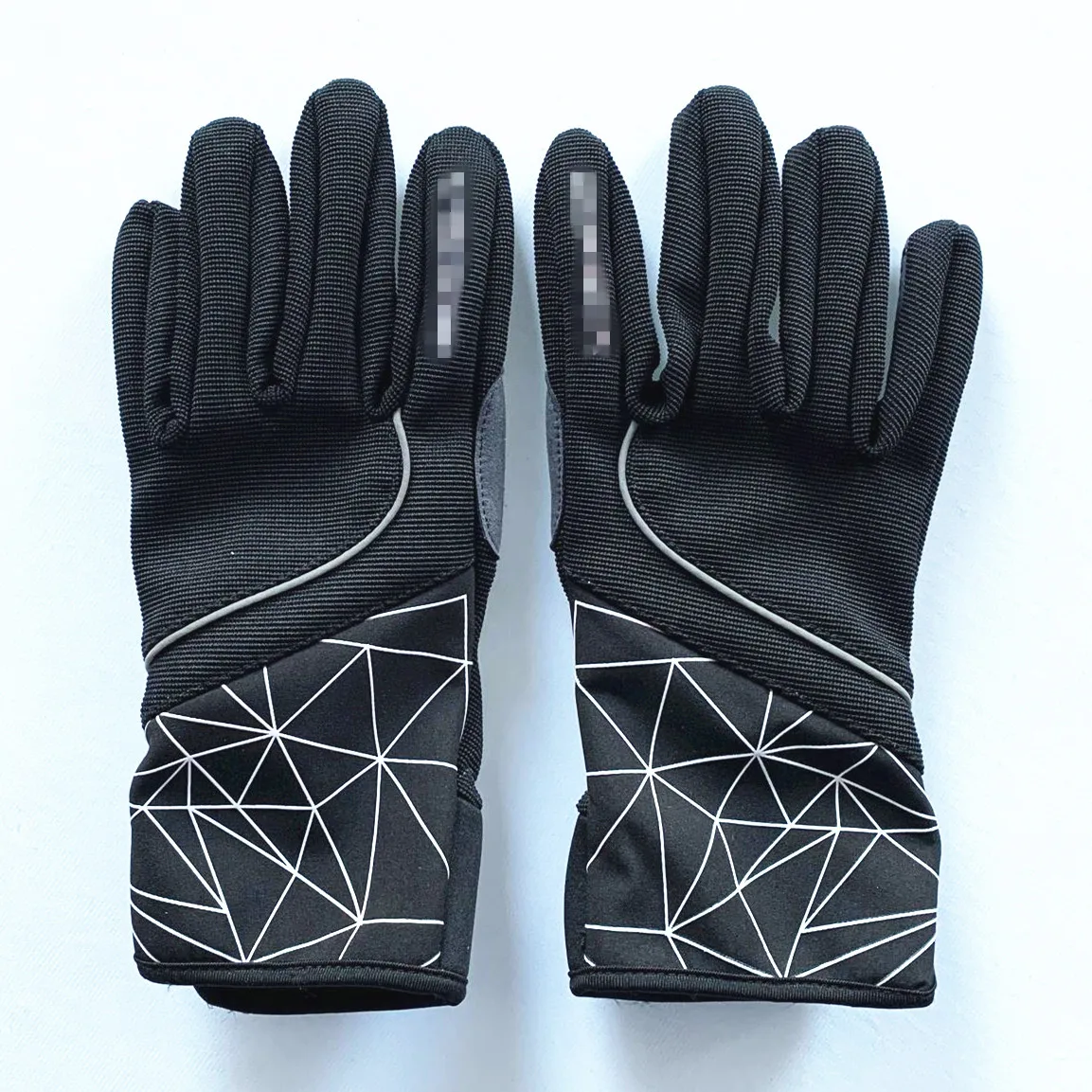 Winter stretch lycra fleece outdoor running bicycle gloves gloves for bike
