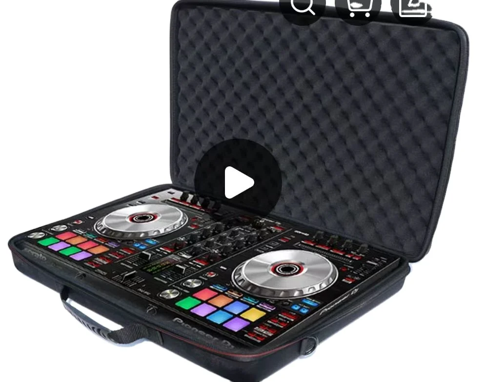 Special Custom DJ Station Large Hard Shell Carry Case EVA DJ Controller Case DJ Controller Bag eva case
