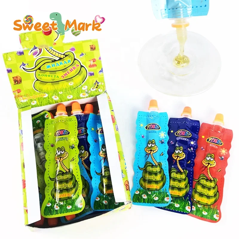Snake delicious jelly jam halal candy fruit flavor