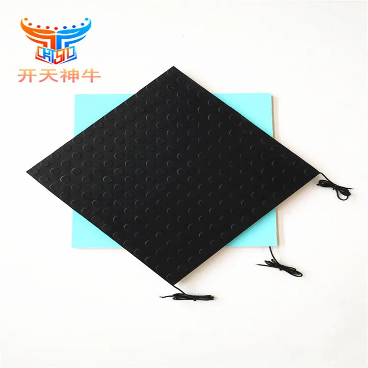Mechanical platform safety rubber carpet Mechanical platform non-slip floor mat