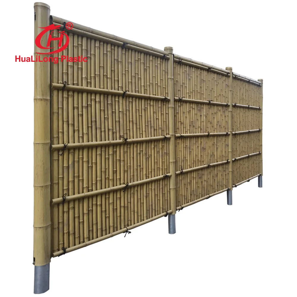 Литейное искусственное бамбуковое ограждение 1.8x4