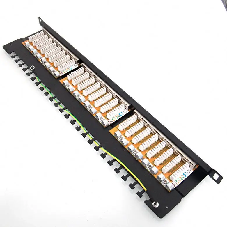 MT-4024 19 дюймов Тип 1U UTP 24 порта cat6 cat5e