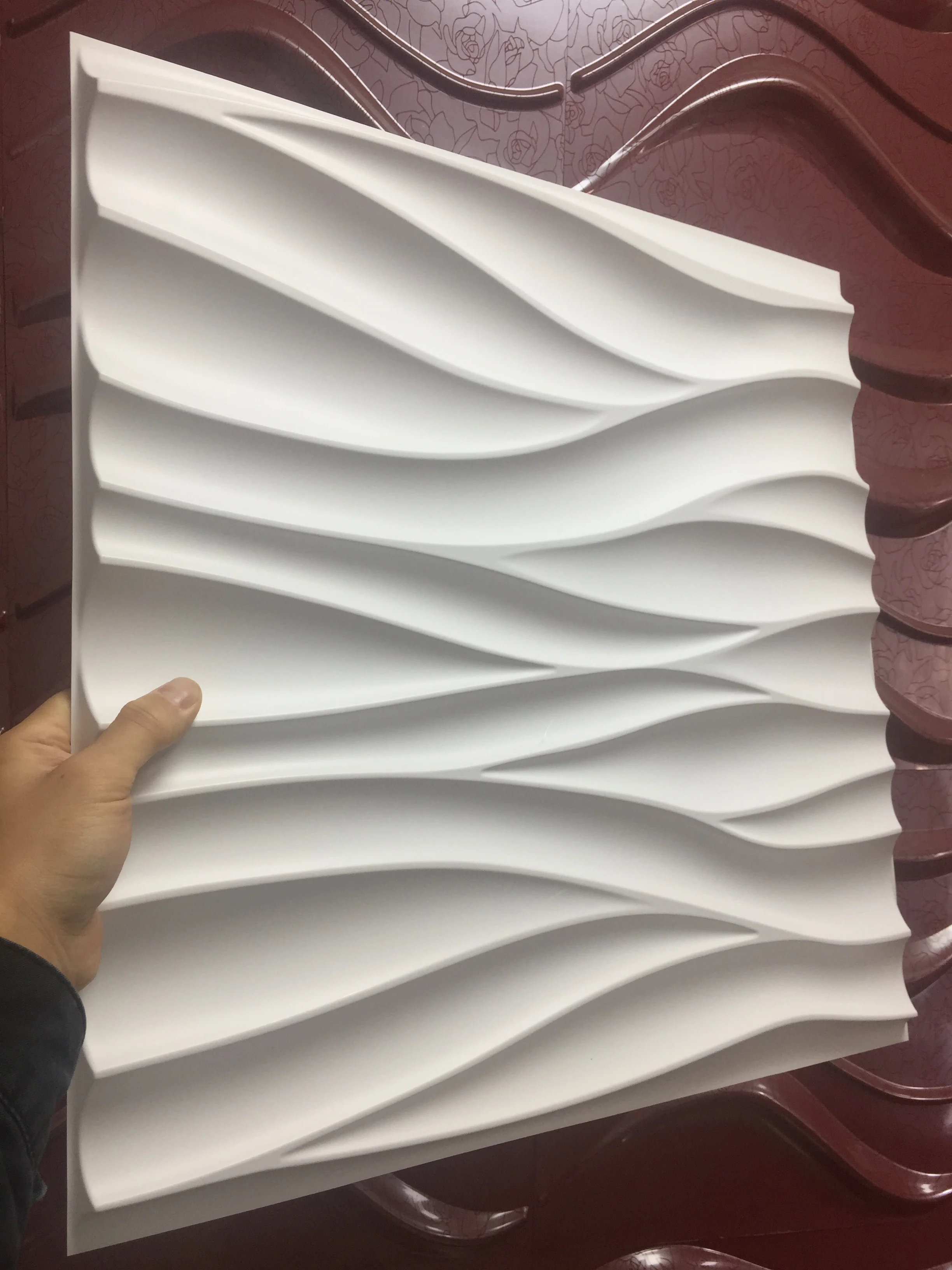 PVC Ceiling 3D Wall Panel Wallpaper Home Decoration