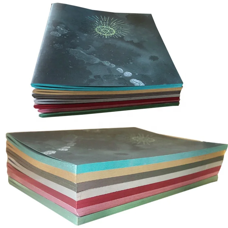 
Baba select Пользовательский логотип, печатная нить, швейные бумажные блокноты с позолоченным краем, позолоченный бумажный блокнот-планировщик, оптовая продажа 