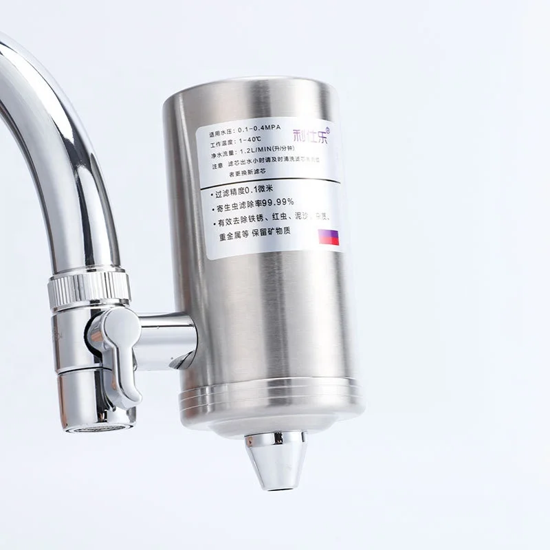 
stainless steel tap Water purifier filter Ceramic filter water filter faucet household Faucet water purifier 