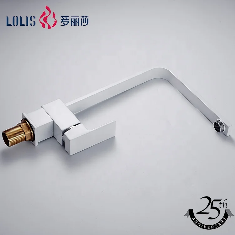 B0002-C-C Business fashion design single lever water long spout water sink modern brass taps faucet for kitchen sink