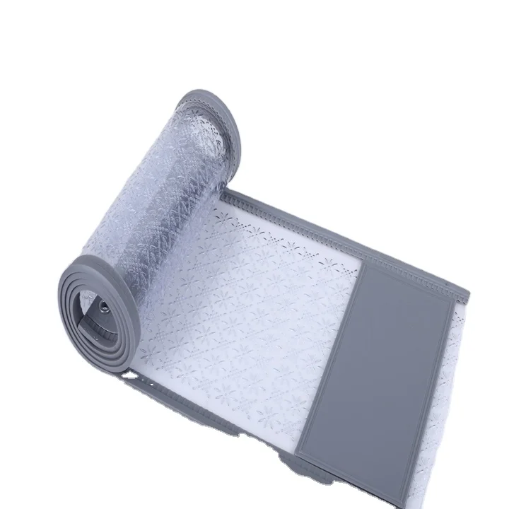 Factory Outlet Vinyl Clear PVC Slat transparent magnetic Curtain Plastic Strip Roll