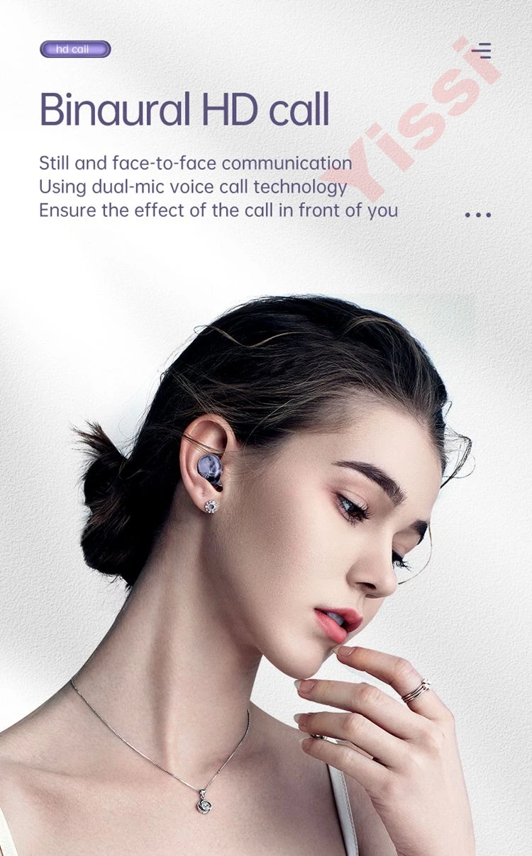 M32 Tws Mental Plating Effect BT 5.1 Hifi Earphone In-ear Sports Waterproof Headset LED Display Earbuds Wireless