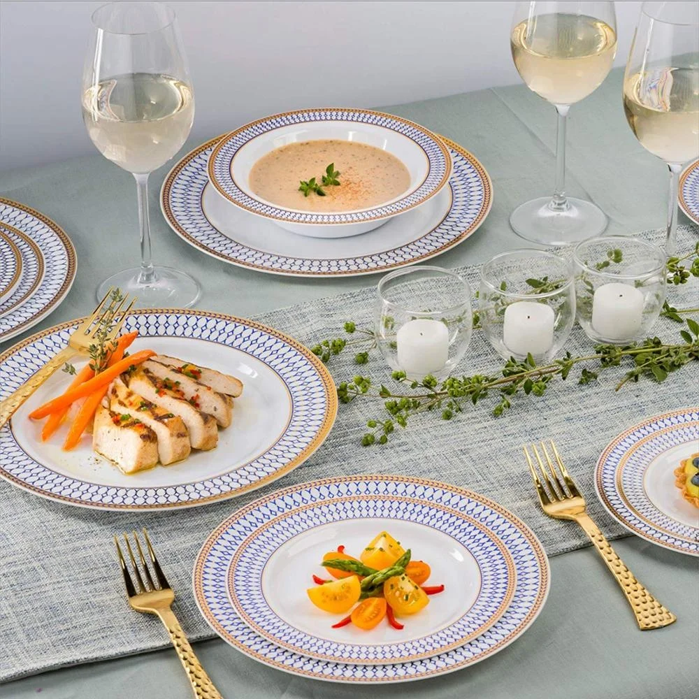 Premium Plastic Wedding Party Plates